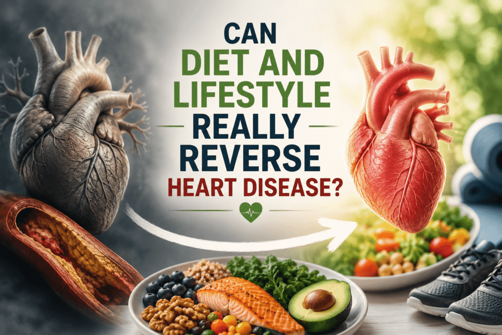 Can Diet and Lifestyle Really Reverse Heart Disease - LifeMedPlus - Lifestyle Medicine and Heart Health